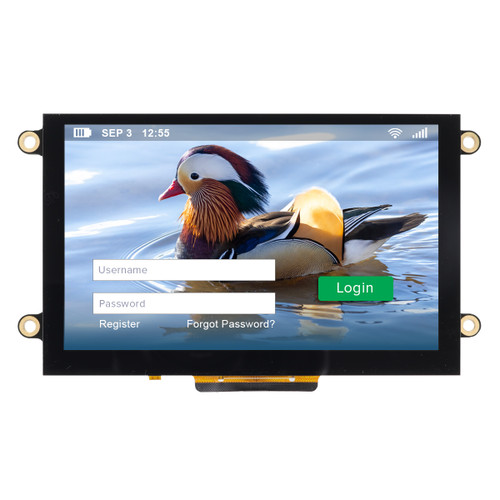 Tft LCD ekranas su HDMI plokšte